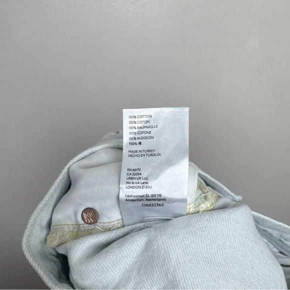 Free People Womens 25 Maggie Mid Rise Distressed Jeans - Picture 10 of 15